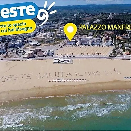 فندق مبيت وإفطار Palazzo Manfredi Vieste, Fronte Mare Con Parcheggio