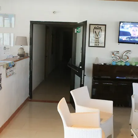 住宿加早餐酒店 Palazzo Manfredi Vieste, Fronte Mare Con Parcheggio 维耶斯泰